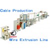 高速电线电缆挤出机 70+35型BV电线自动生产线