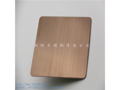 电镀古铜色拉丝不锈钢板,不锈钢板电镀厂家图1