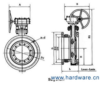 丹佛斯伸缩蝶阀1