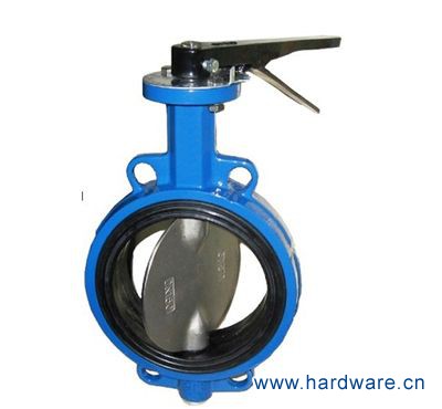 球墨铸铁对夹式蝶阀、手柄对夹蝶阀、江森蝶阀