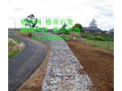 东营黄河段生态治理格宾网 河渠生态护坡格宾网图1