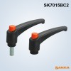 供应sankq,SK7015BC2尼龙塑料可调位紧定手柄