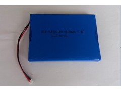 聚合物锂电池5880109-6500mAh7.4V图1
