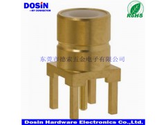 SMB-KE射频同轴连接器 180度四脚中心插SMB插座图1