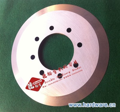 废旧报纸剪切圆刀片 _ 回收资源粉碎刀片 _ 圆形刀片