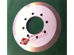 废旧报纸剪切圆刀片 _ 回收资源粉碎刀片 _ 圆形刀片图1