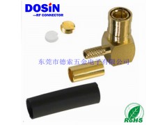 SMB-KW射频同轴连接器 德索SMB弯母头连接器图1