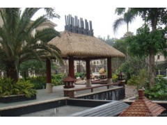 贵州铝制仿真茅草,贵州PVC塑料茅草,贵州茅草瓦图1