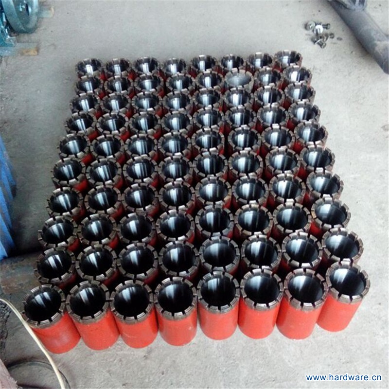 101双管取芯金刚石钻头、打桩钻头