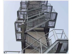 钢格板平台电厂平台刚格栅板码头平台图1