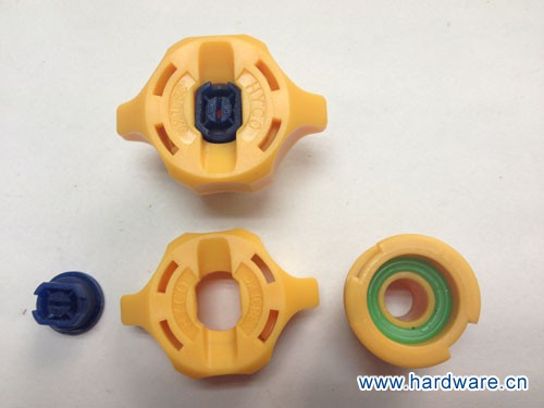 快拆塑胶扇形喷嘴