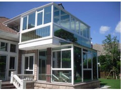 合肥高档玻璃阳光房安装图1