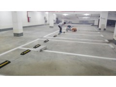 东莞停车场车位划线施工/停车场车位标线价格SX图1