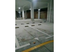 陈江停车场停车位划线施工/陈江停车场热熔标线价格SX图1