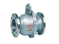 Q41F-16C球阀 手动法兰铸钢球阀图1