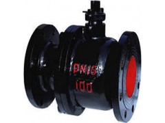 Q41F-16手动法兰铸铁球阀图1