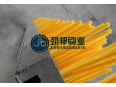 供应草坪铺草机毛刷 剪草机毛刷板 硬毛刷 木板毛刷图1