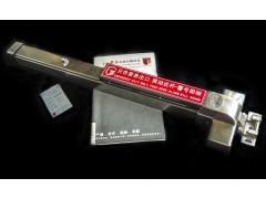 玻璃门能否按装平推锁,上海孝丰为您解决图1