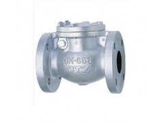 150SRB球墨铸铁法兰旋启式止回阀图1