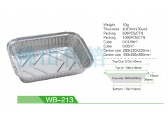 一次性餐盒 环保锡纸盒铝箔火鸡盘图1