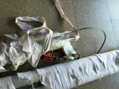 LBGS80-10米铝合金三脚立杆机 12米管式起杆器图1