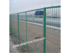 太原框架护栏网阳泉浸塑铁丝网忻州绿色围网图1