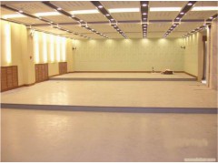 常州舞蹈房地胶，舞台地胶，演出舞台专用地板，pvc塑胶地板图1