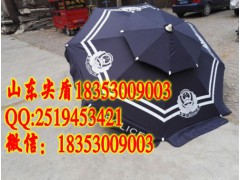 双层警用门岗遮阳伞供应图1