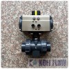 Q661F气动塑料球阀