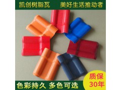 河北屋顶新型环保合成树脂瓦价格凯创建材图1