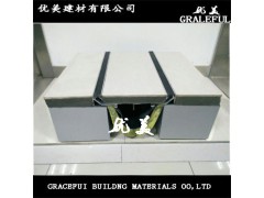 徐州外墙卡锁型铝合金变形缝装置  优美变形缝供应图1