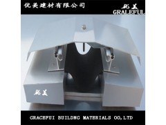 徐州地面沉降金属盖板型铝合金变形缝装置  优美变形缝供应图1