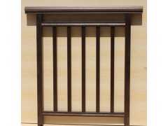 高端爆发金铝合金栏杆图1