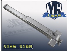 平推防火门锁,消防推杆锁图1