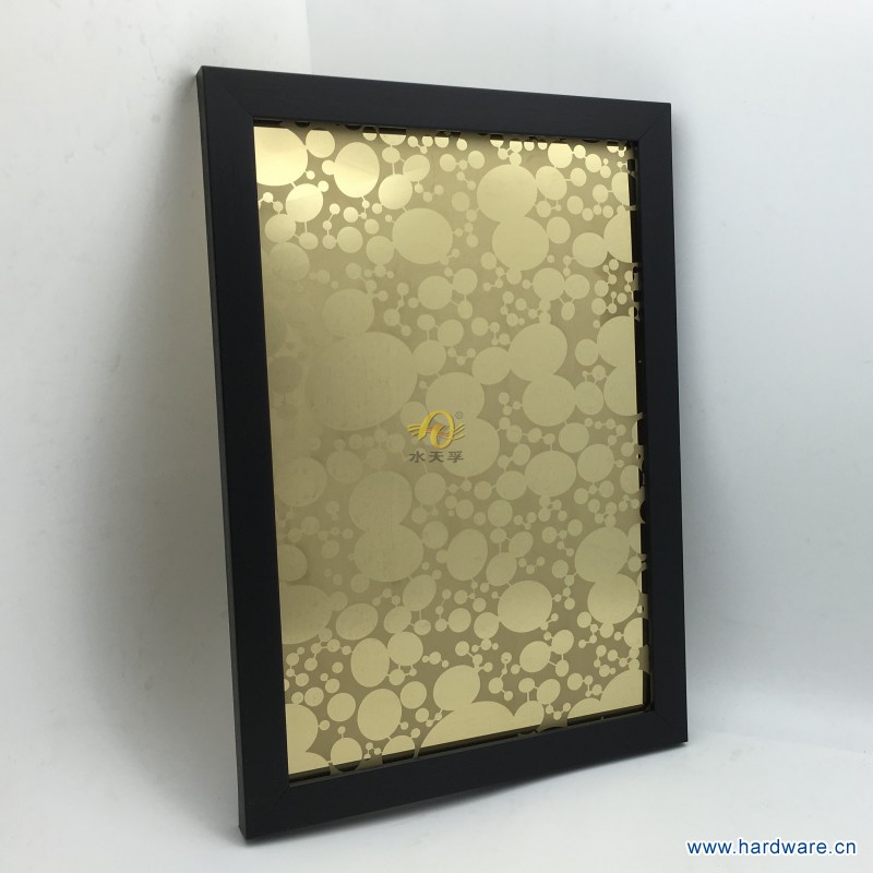 不锈钢钛金镜面蚀刻板STF-0003