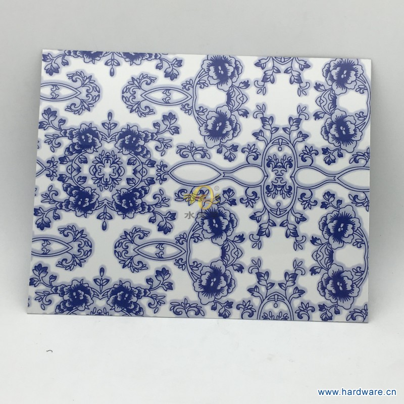 不锈钢青花瓷覆膜板_STF-0002