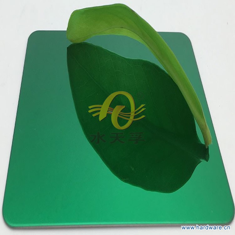 不锈钢翡翠绿镜面板STF-0002