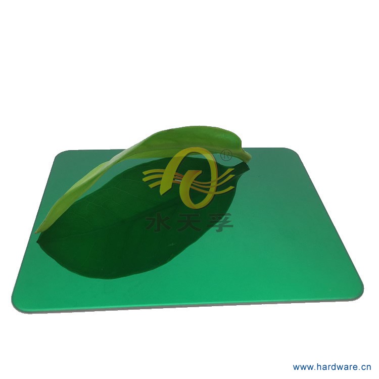 不锈钢翡翠绿镜面板STF-0004