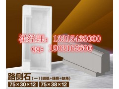 路沿石塑料模具 高铁钢丝网立柱塑料模具图1