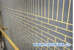 外墙分格胶纸带 建筑专用单面仿砖外墙胶带 真石漆胶带2