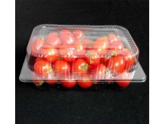 成都吸塑包装厂1000g方形吸塑水果盒图1