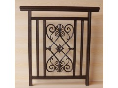 高端爆发金艺术雕花别墅栏杆图1