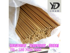 H65毛细黄铜管 线切割无毛刺H62铜毛细管 毛细空心铜管图1