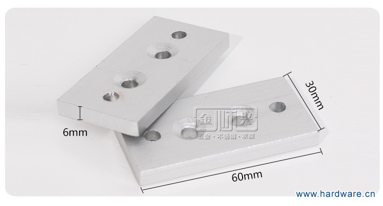 铝合金法兰片正挂配件_13