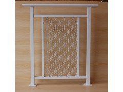 广一佰高端铝艺雕花素雅铝合金别墅栏杆图1