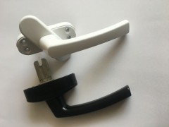 两点锁全铝旋转盖执手门窗执手图1