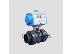 德国进口UPVC塑料气动球阀图1