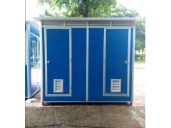 男女独立卫生间简易洗水间两连体移动厕所图1