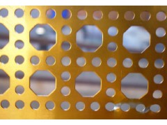 铜板冲孔网价格，河北安平安润冲孔网厂图1