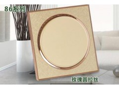 装饰墙壁开关 墙壁开关插座生产厂家 圆形墙壁开关图1